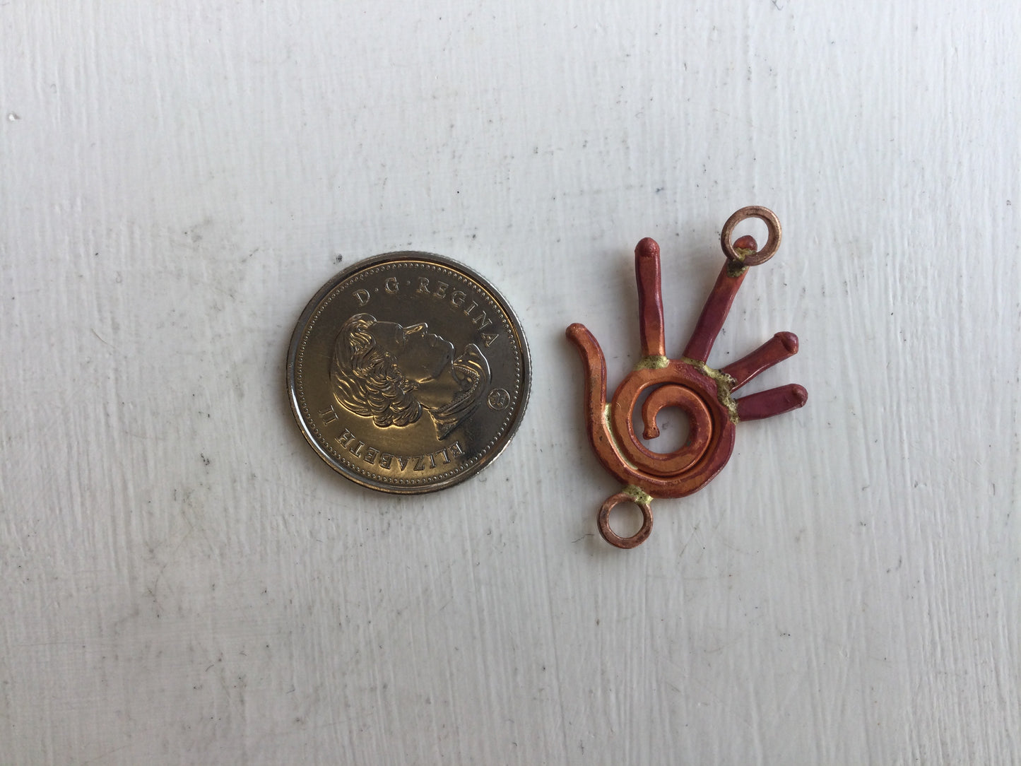 Patricia Healty Copper Left Hand Link