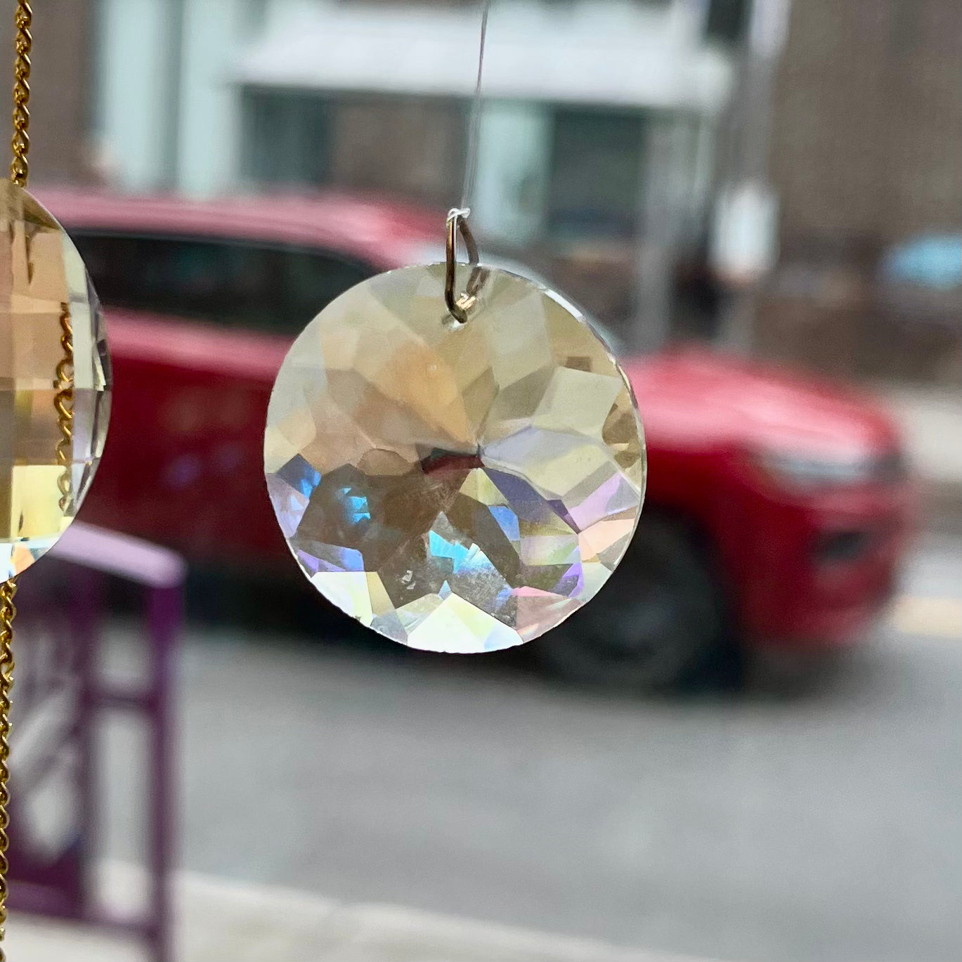 Suncatcher Aurora Borealis 40MM (Round)