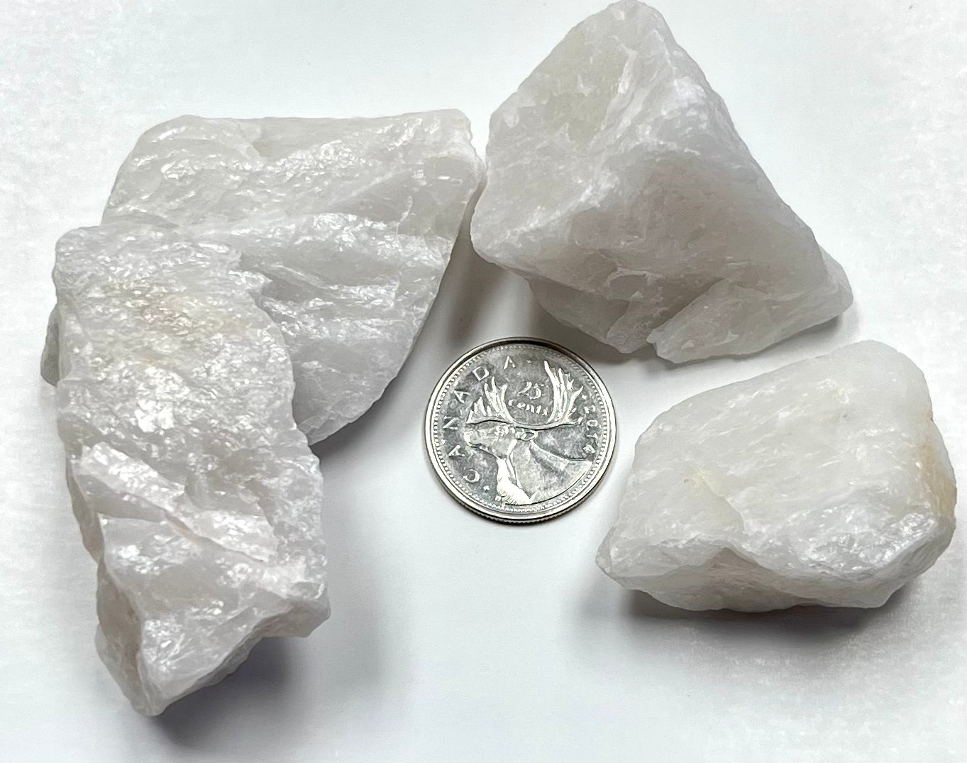 Rough Snow Quartz