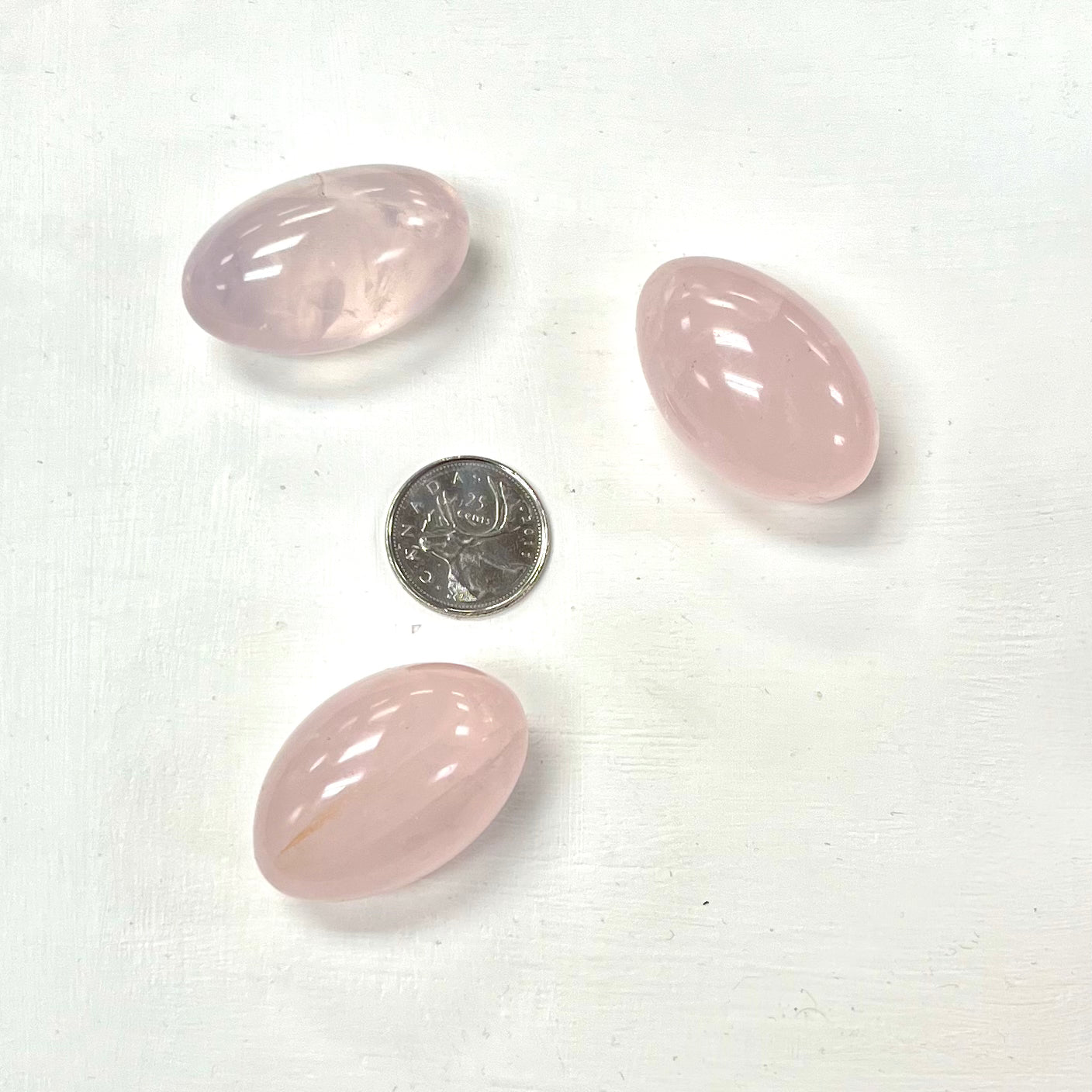 Rose Quartz Eggs
