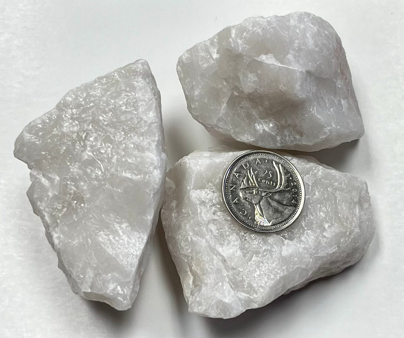 Rough Snow Quartz