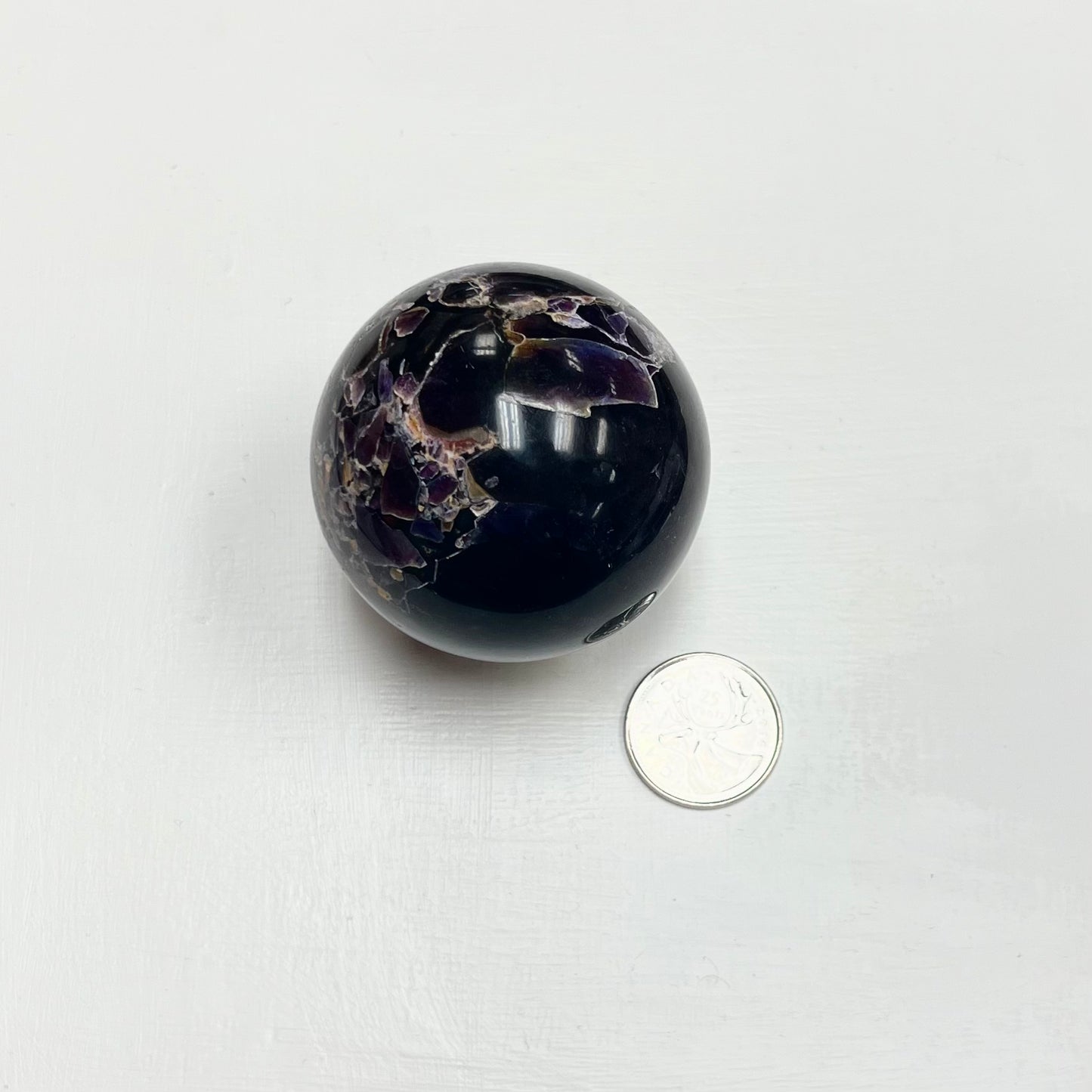 Dark Amethyst Sphere 2"