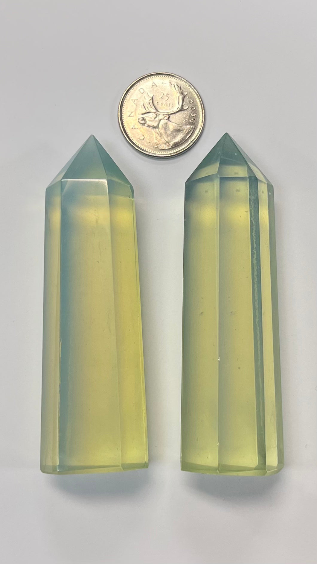Opalite Points (Transparent Glass) 3.5"H
