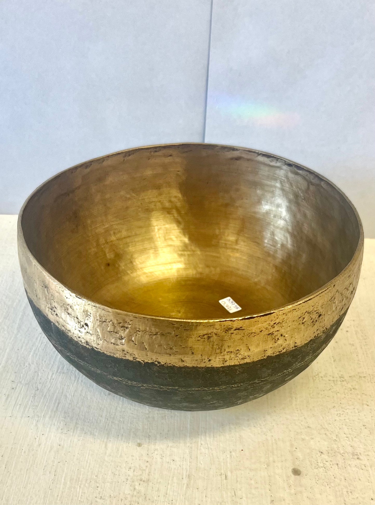 7.5” Patina Finished Brass Singing Bowl