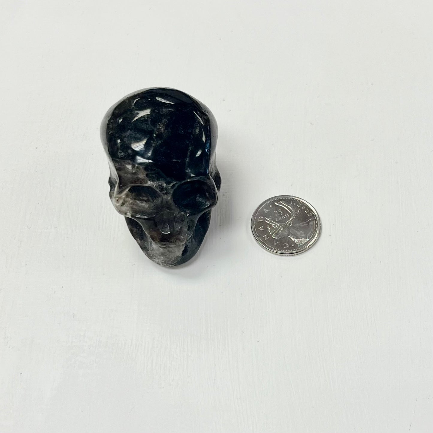 Smoky Quartz Skull