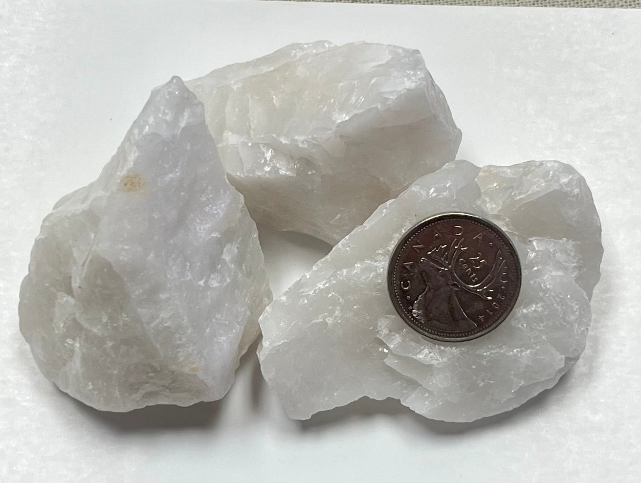 Rough Snow Quartz