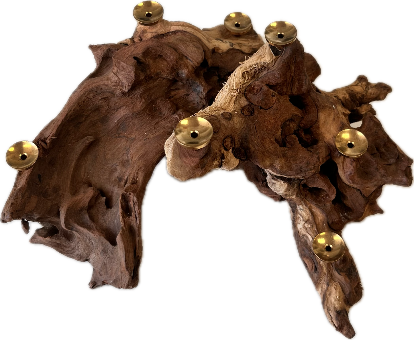 Natural Wooden Display for Spheres – 5 Holders