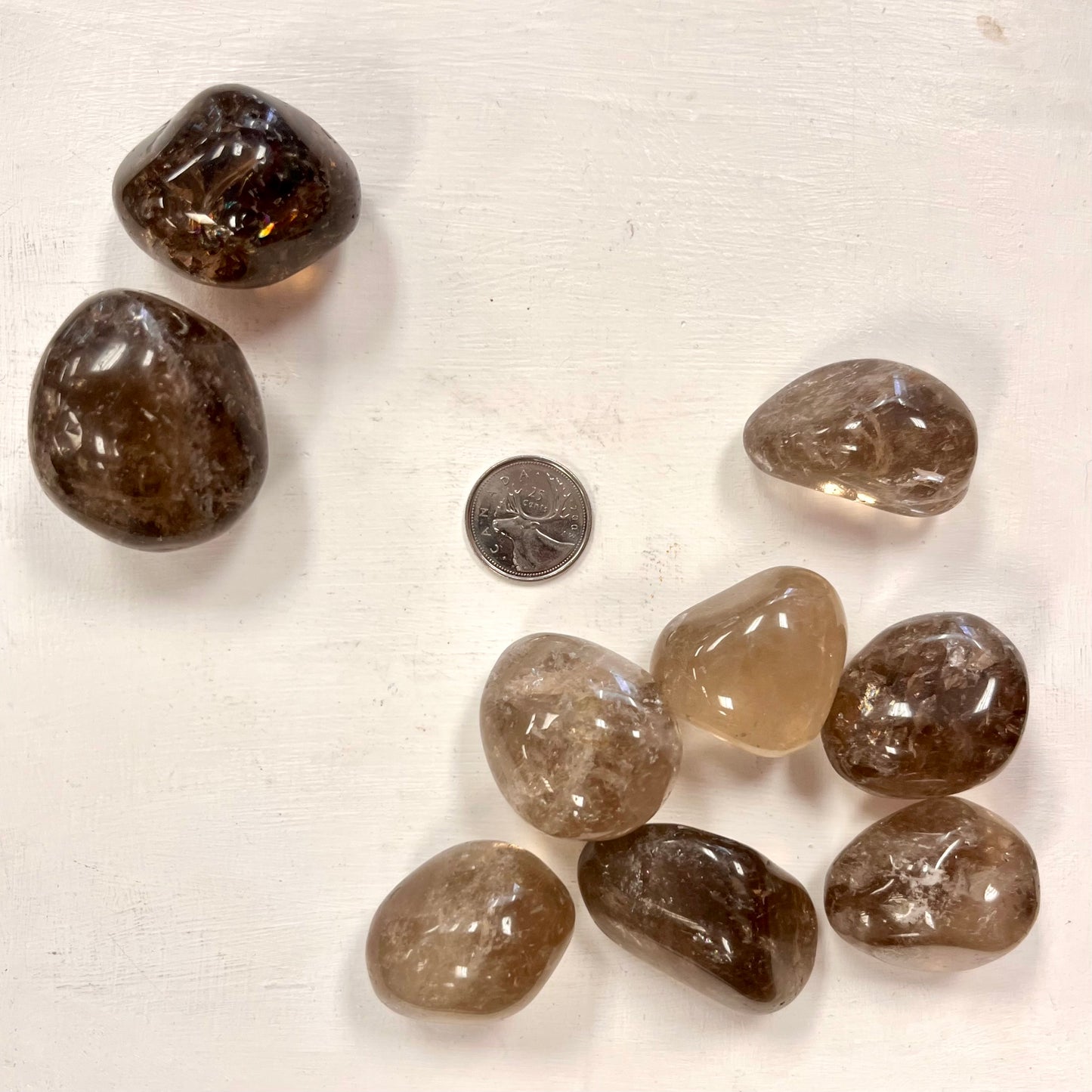 Large Tumbled Smoky Quartz