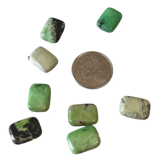 African Turquoise Rectangular Bead 10mm x 15mm