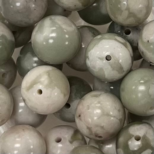 8mm Nevada Lapis Beads