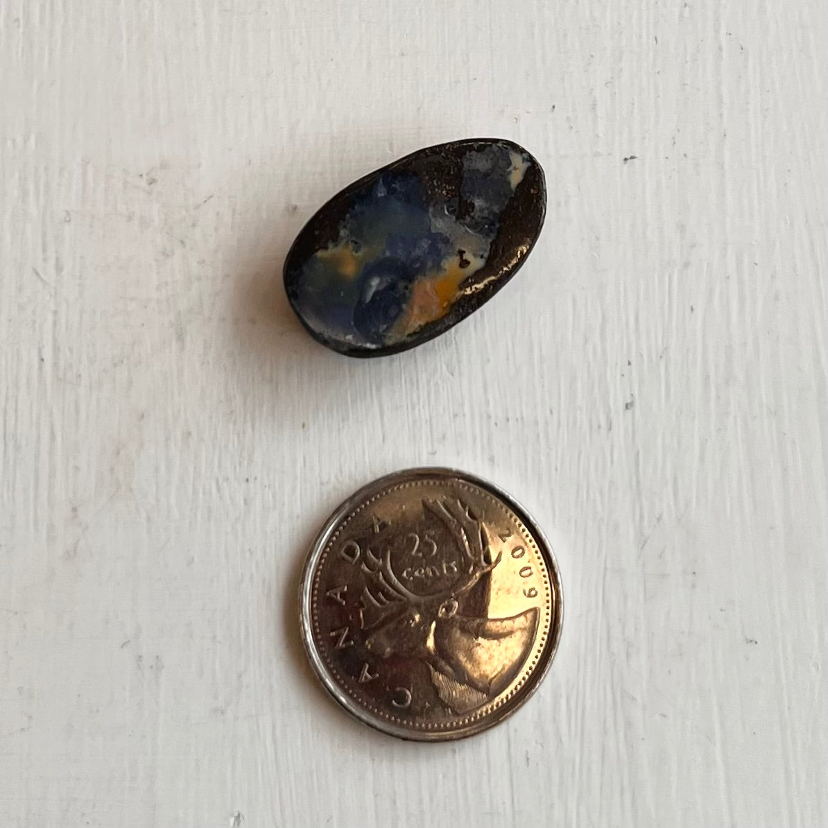 Drilled Boulder Opal Pendant - Large