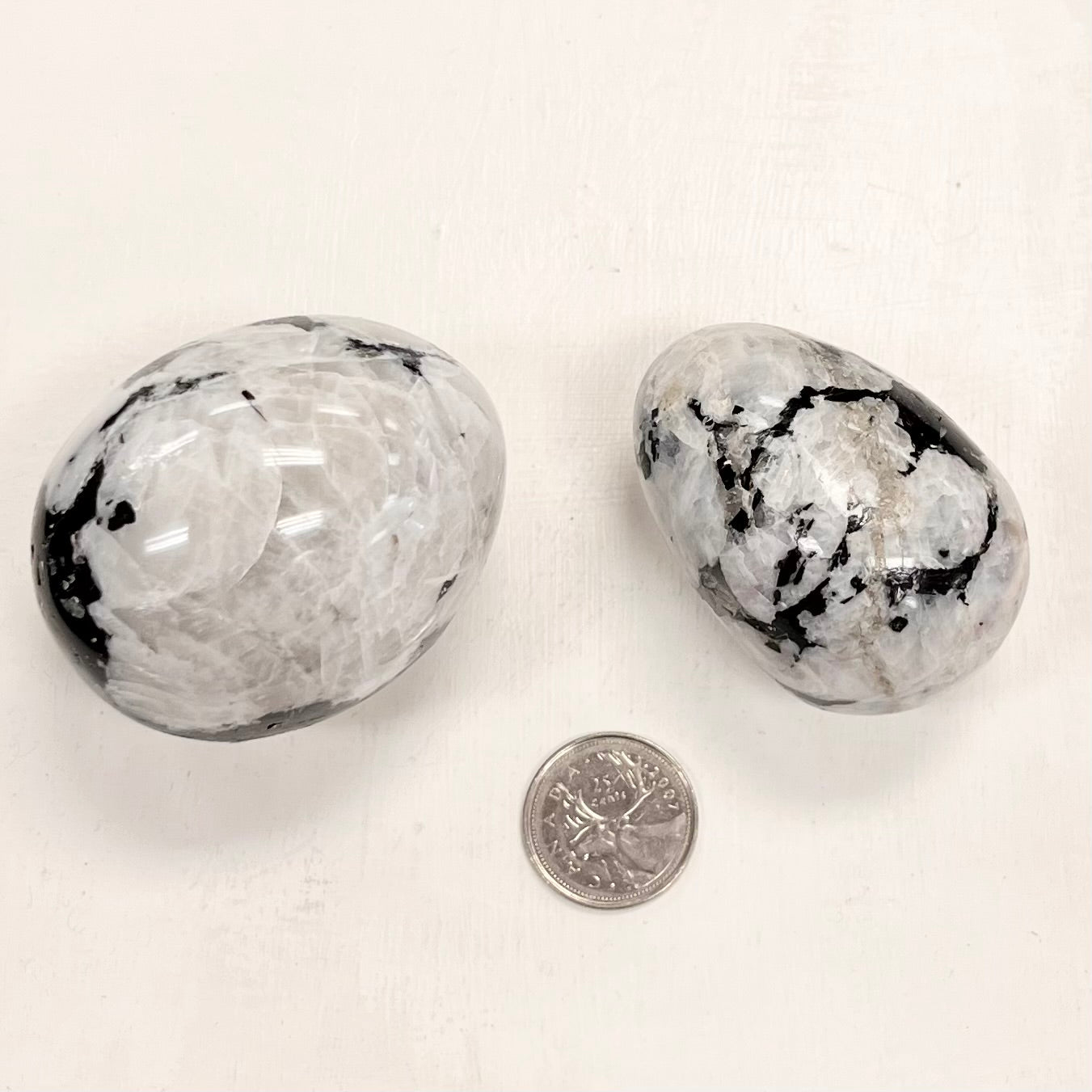 Rainbow Moonstone Eggs