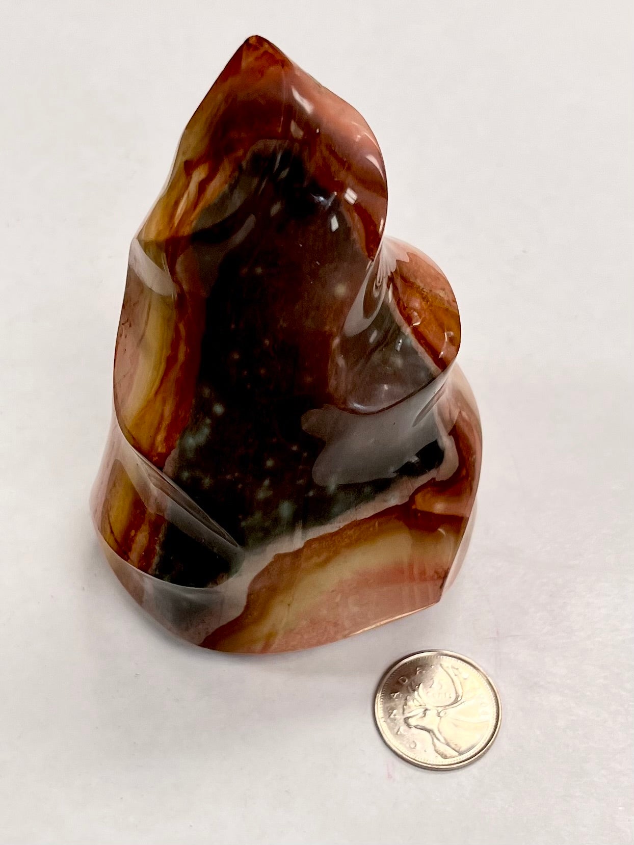 5" Polychrome Jasper Flame