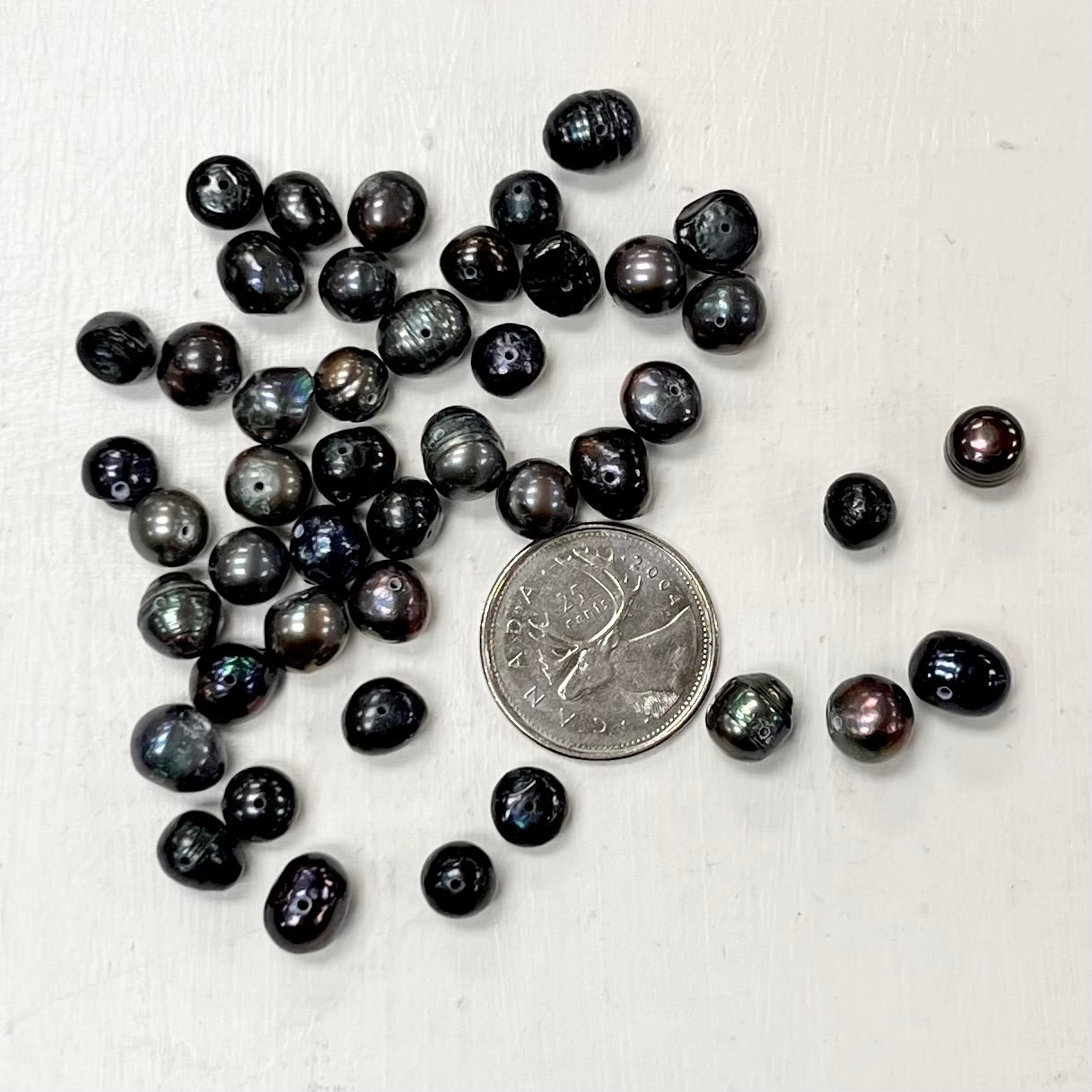 Fresh Water Black Pearl Beads