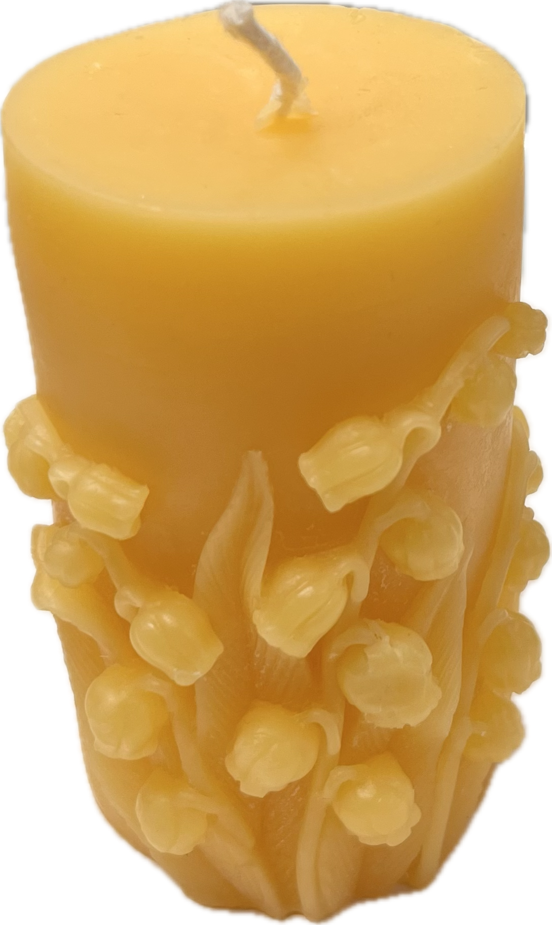 Lily Beeswax Pillar Candle