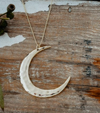 Large Moon Necklace