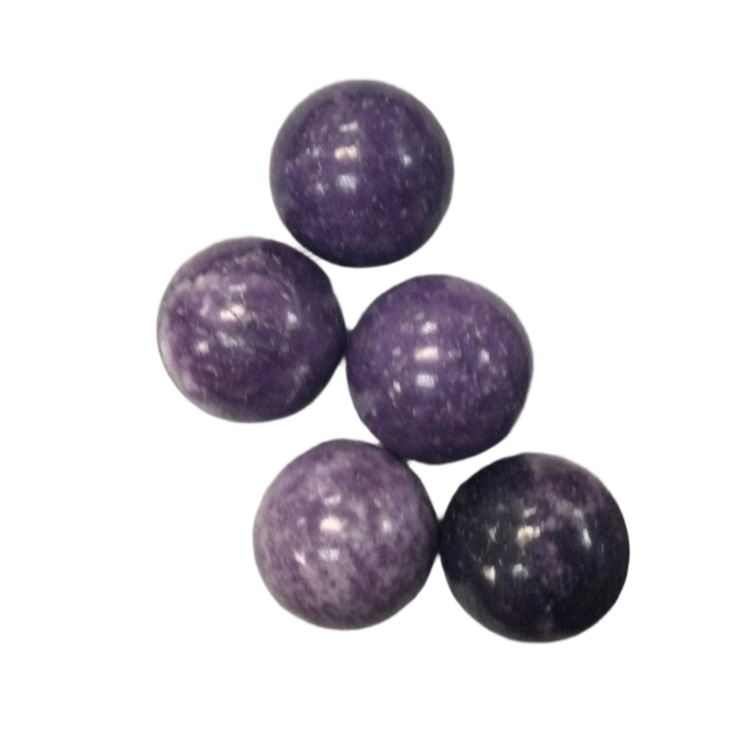 Lepidolite sphere 1"