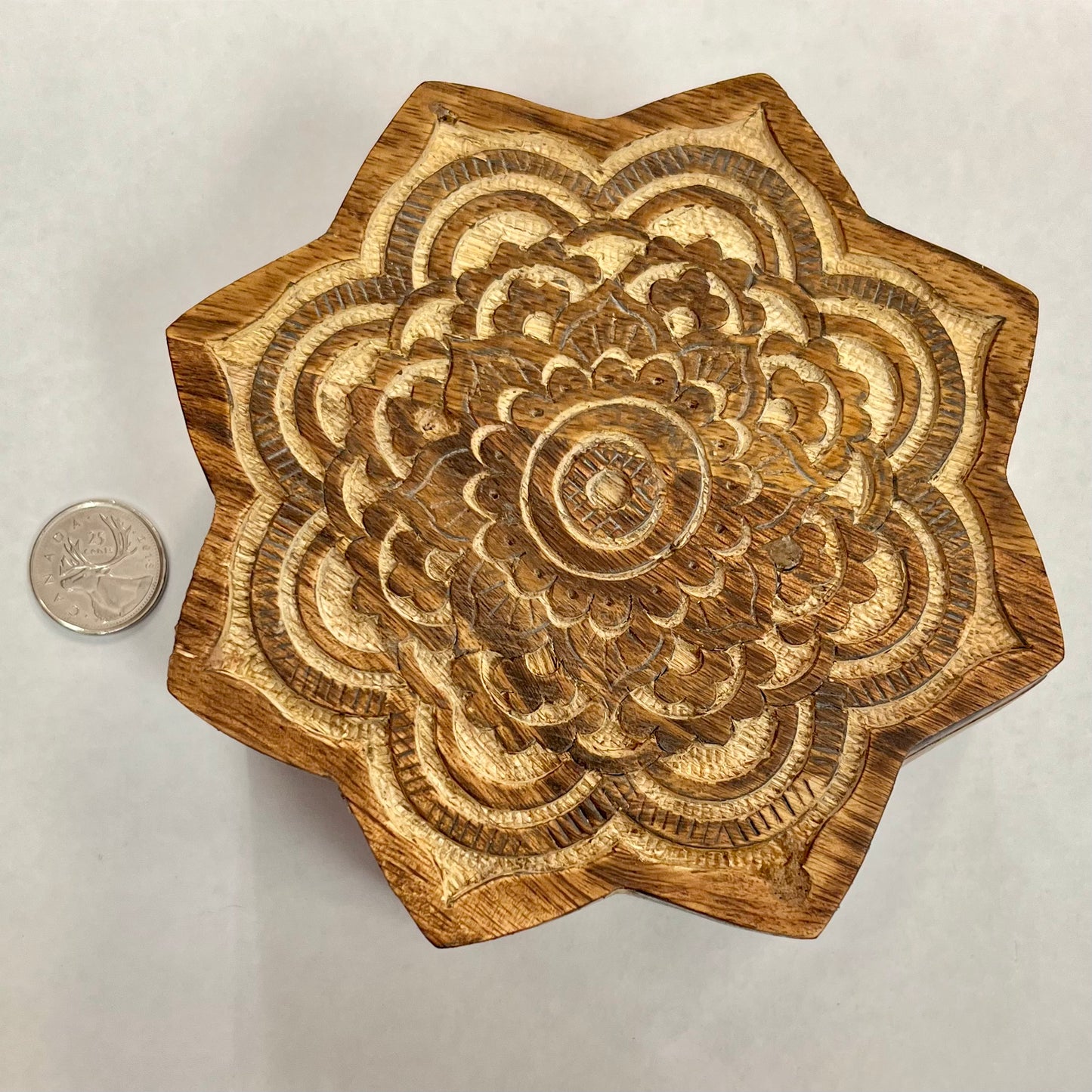 Mango Wood Swivel Boxes