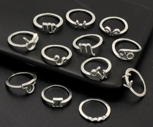 Assorted Zodiac Rings