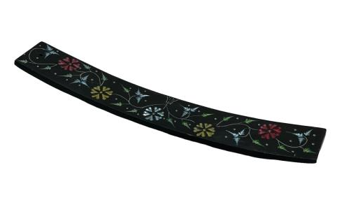 Ash Catcher, Engraved Flowers And Leaves Pattern