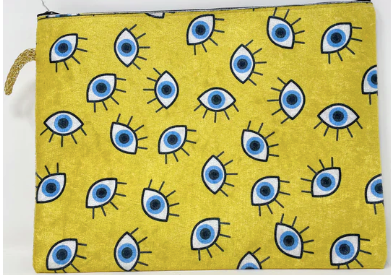 Large Evil Eye Pouch