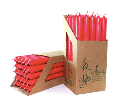 10" Candles (Eco Palm) - Pairs