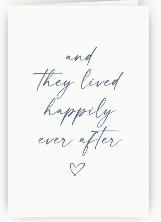 And They Lived Happily Ever After Greeting Card