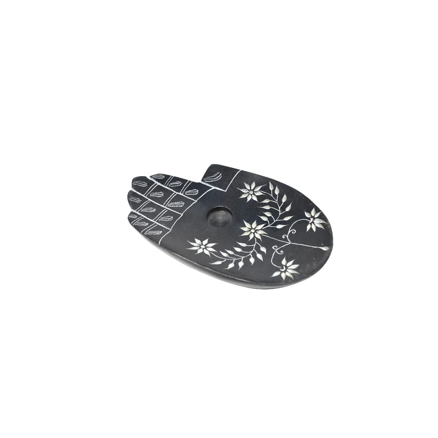 Soapstone Hand Incense Holder