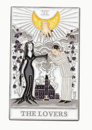 Tarot Lovers Pin