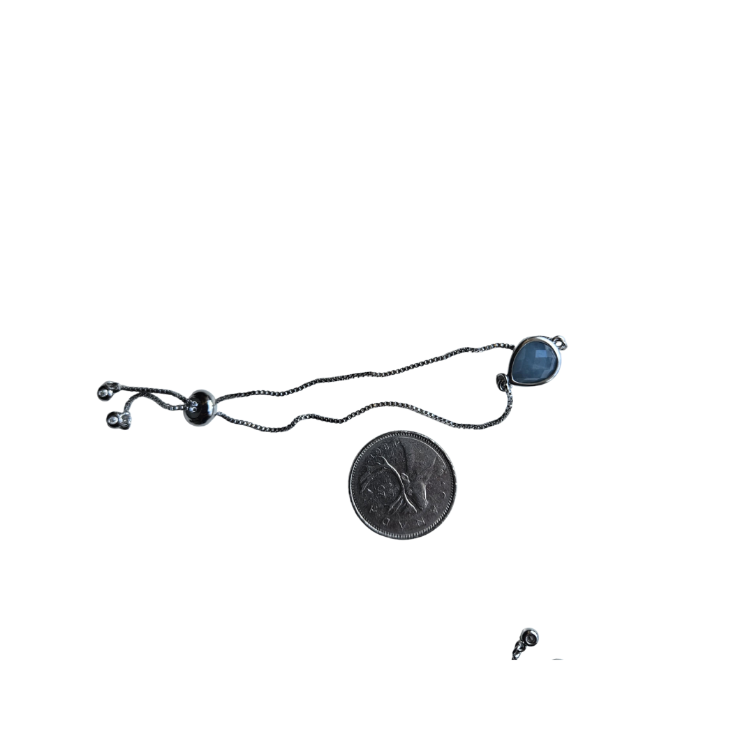 Adjustable Bracelet, Various Crystals