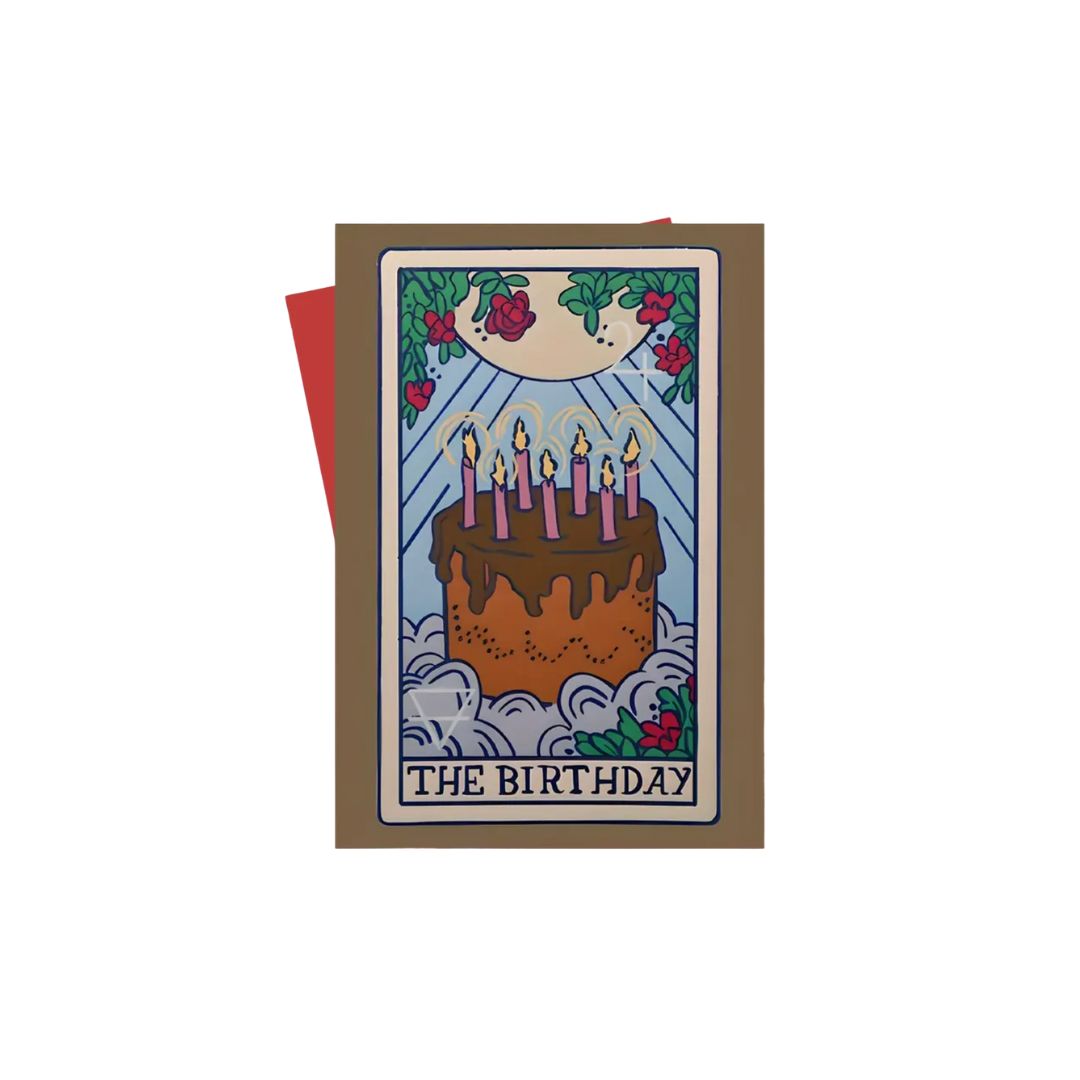 The Birthday Tarot Greeting Card