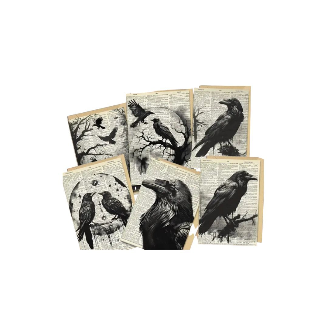 Raven Greeting Card
