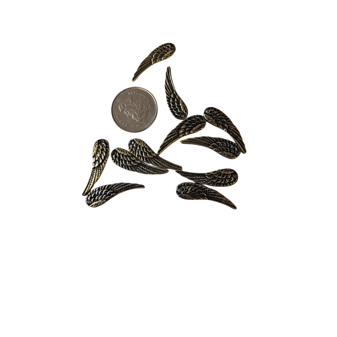 Bronze Coloured Wing Pendant