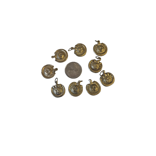 Whimsical Cast Sun Pendant