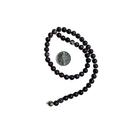 8 mm, Violet Agate Strand, 16 inch