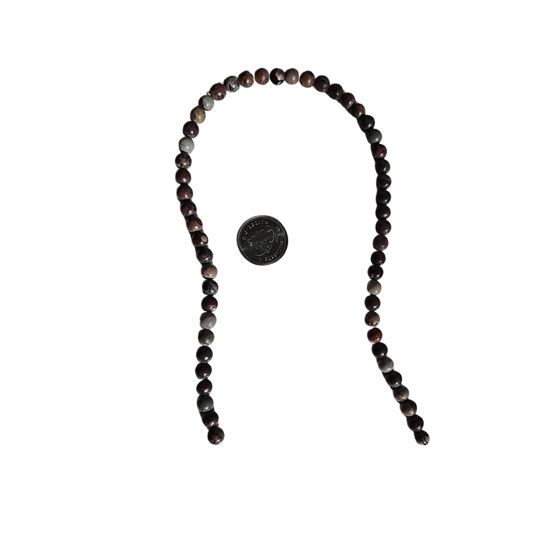 Dendritic Jasper Strand 15.5 in