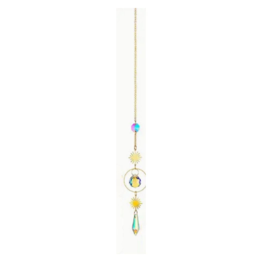 Suncatcher, Two Golden Sunds, Three Prisms