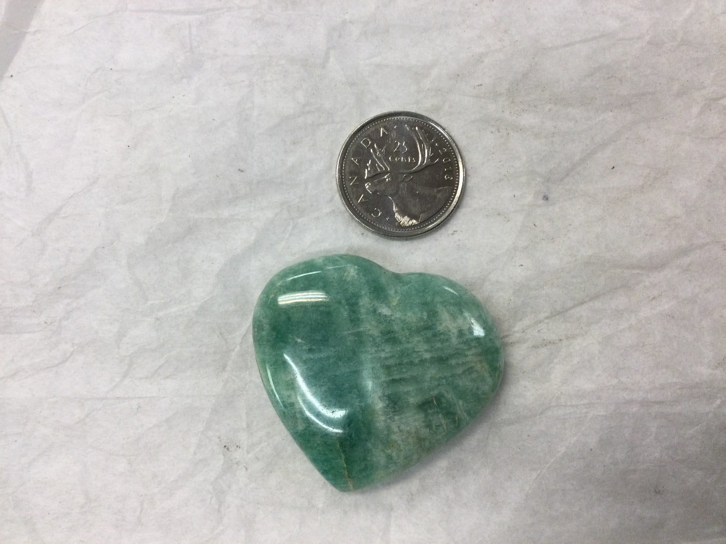 Amazonite Hearts