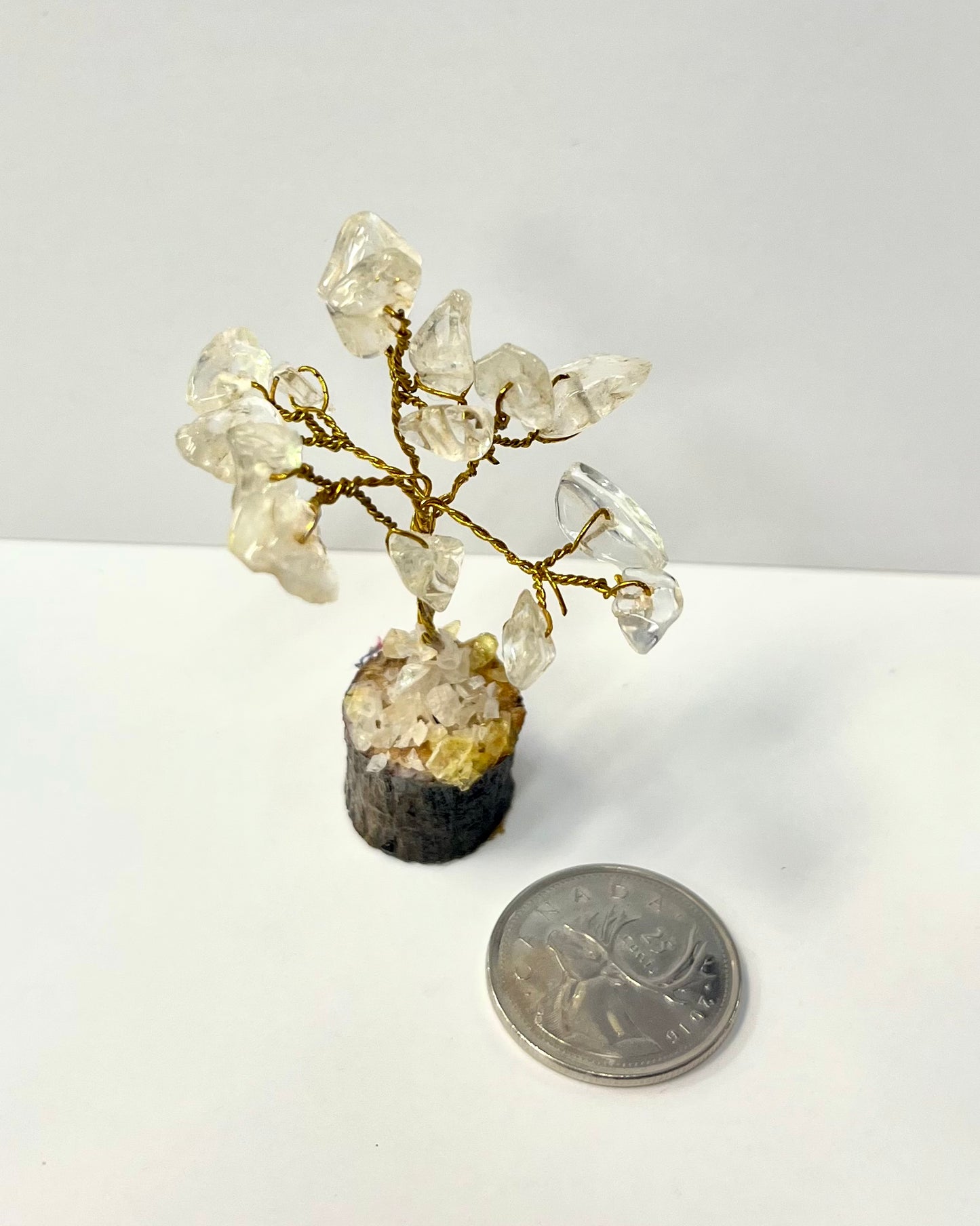 3" Crystal Wire Wrap Trees