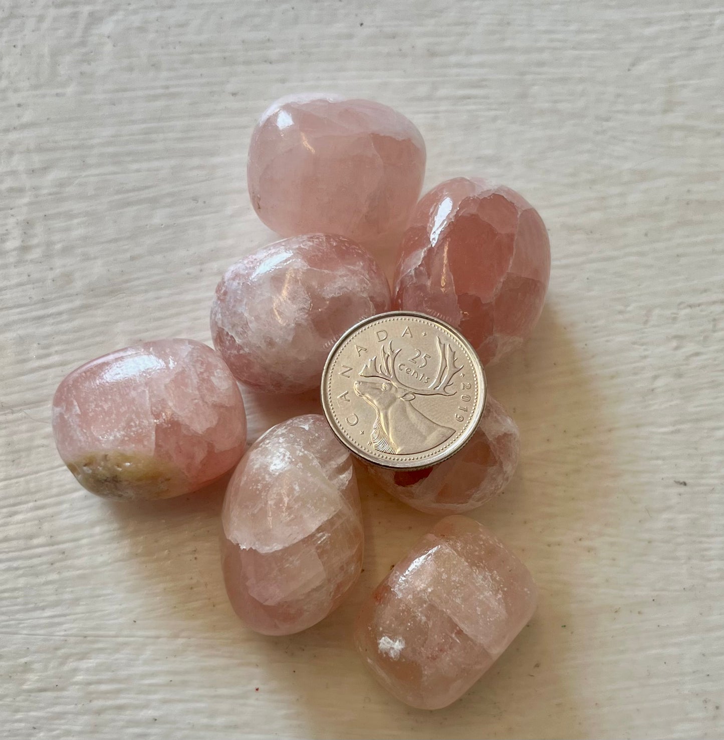 Tumbled Pink Calcite