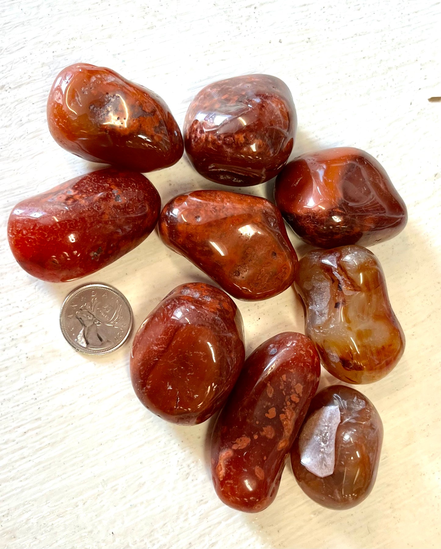 Tumbled Carnelian