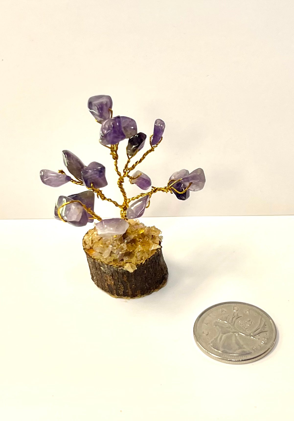 3" Crystal Wire Wrap Trees