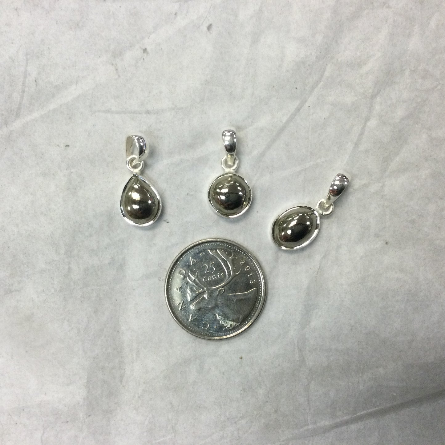 Pyrite Pendants