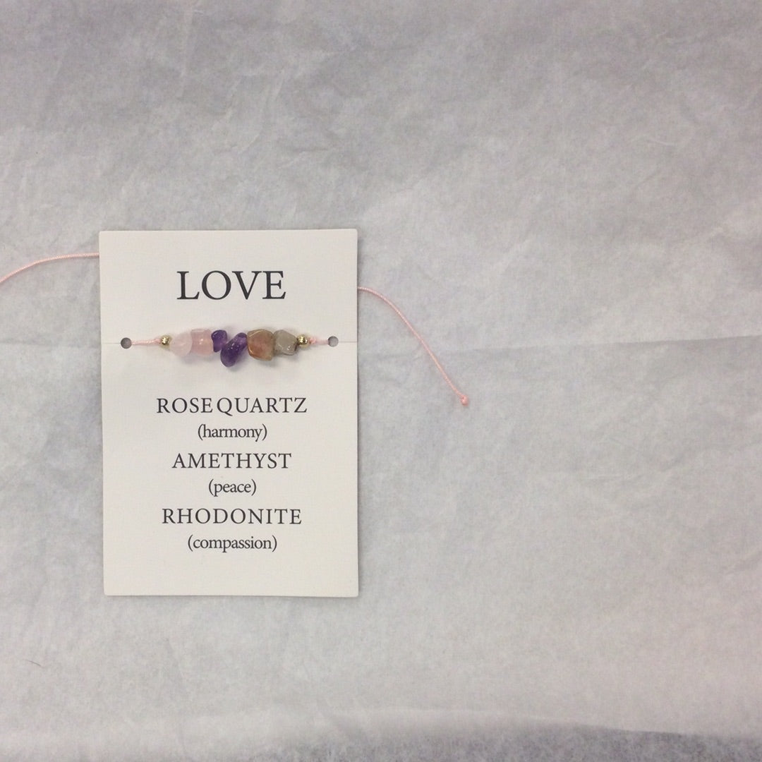 Drawstring Crystal Bracelet