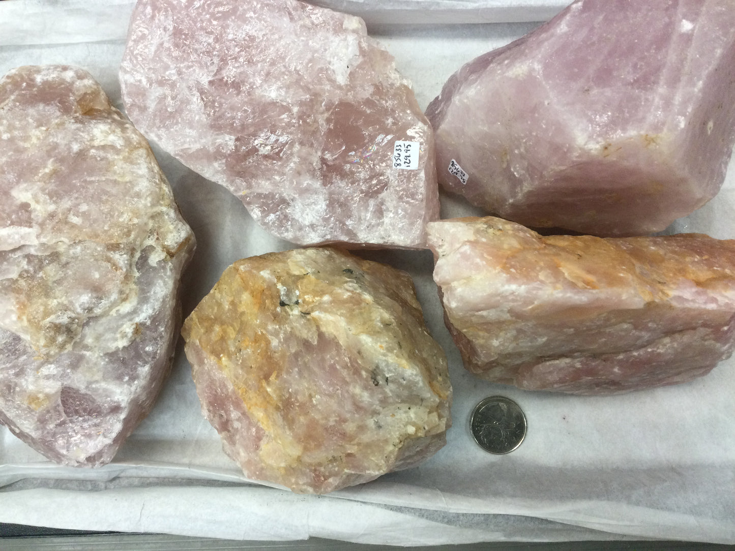 Large Rough Namibia Rose Quartz