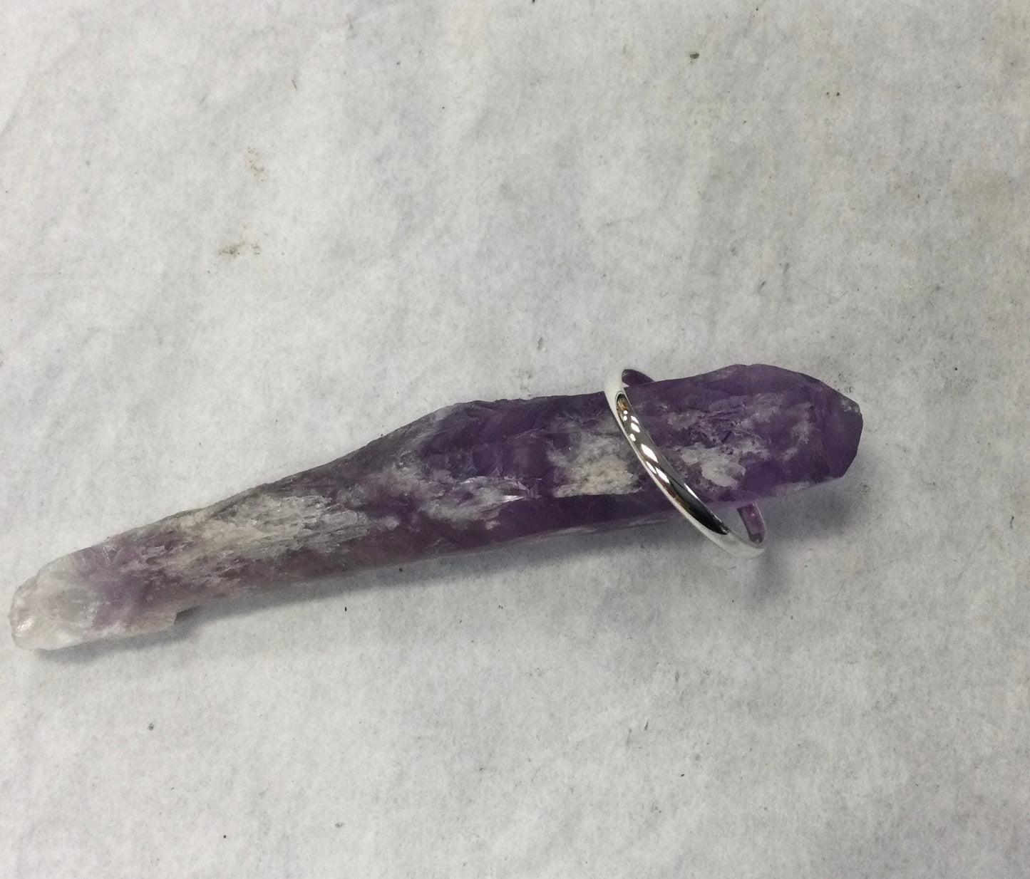 Thin Silver Plain Band