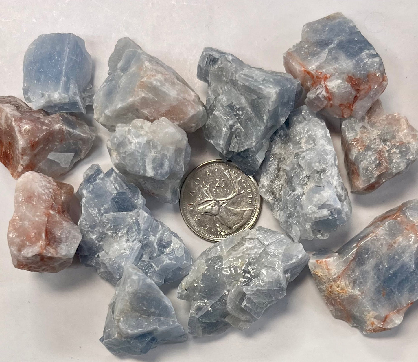 Rough Blue Calcite