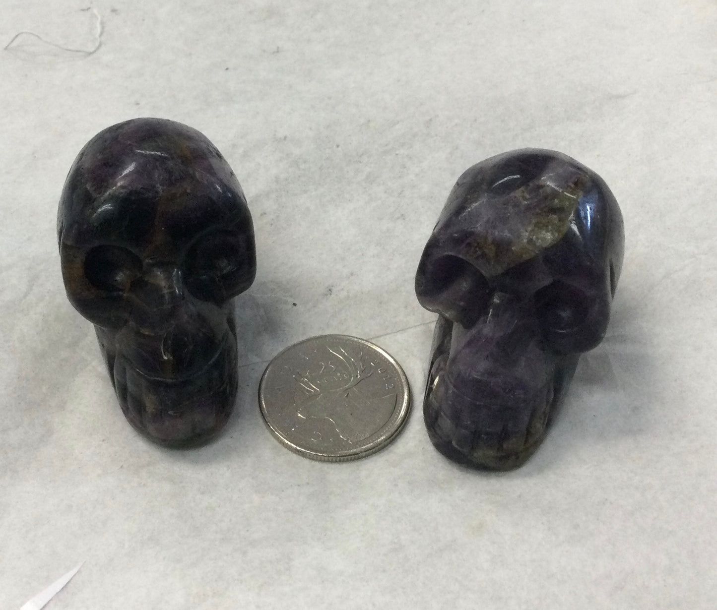 Amethyst Skull
