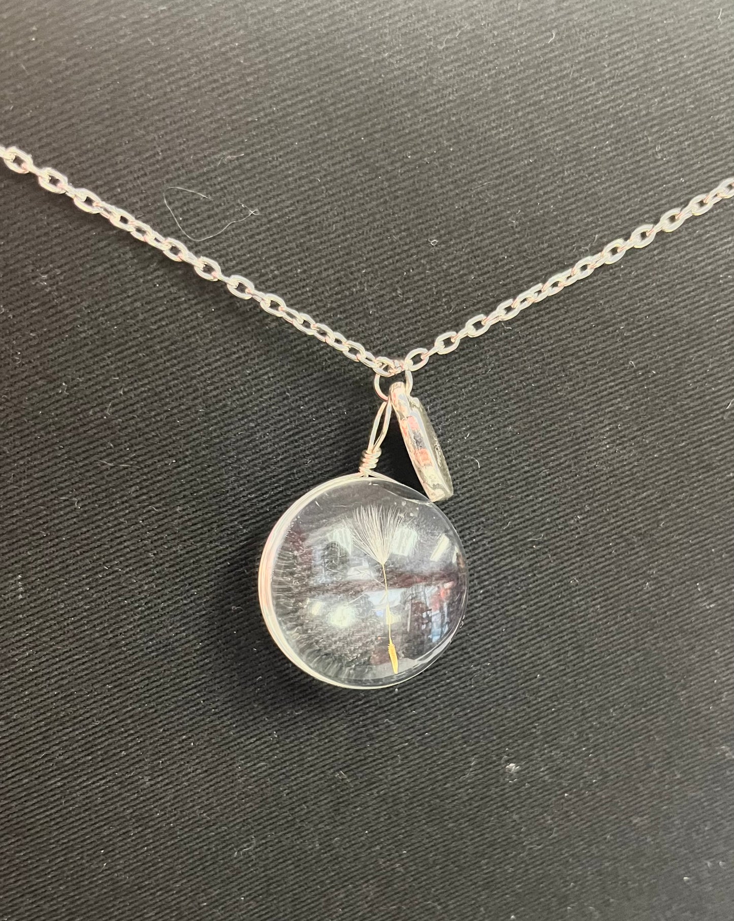 Dandelion Seed Wish Pendant