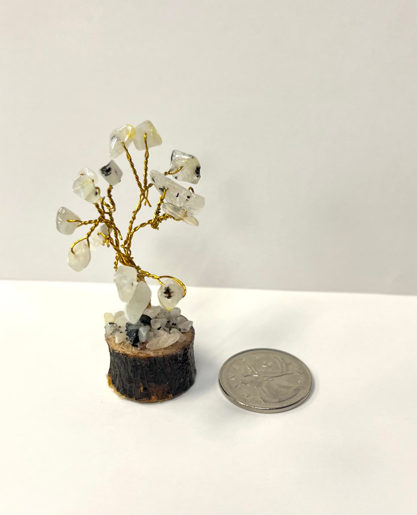 3" Crystal Wire Wrap Trees